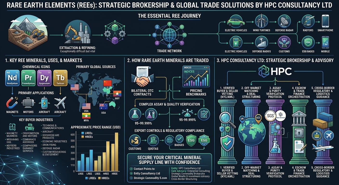 Rare Earth Elements, Mauritania Sourcing, and Strategic Brokership