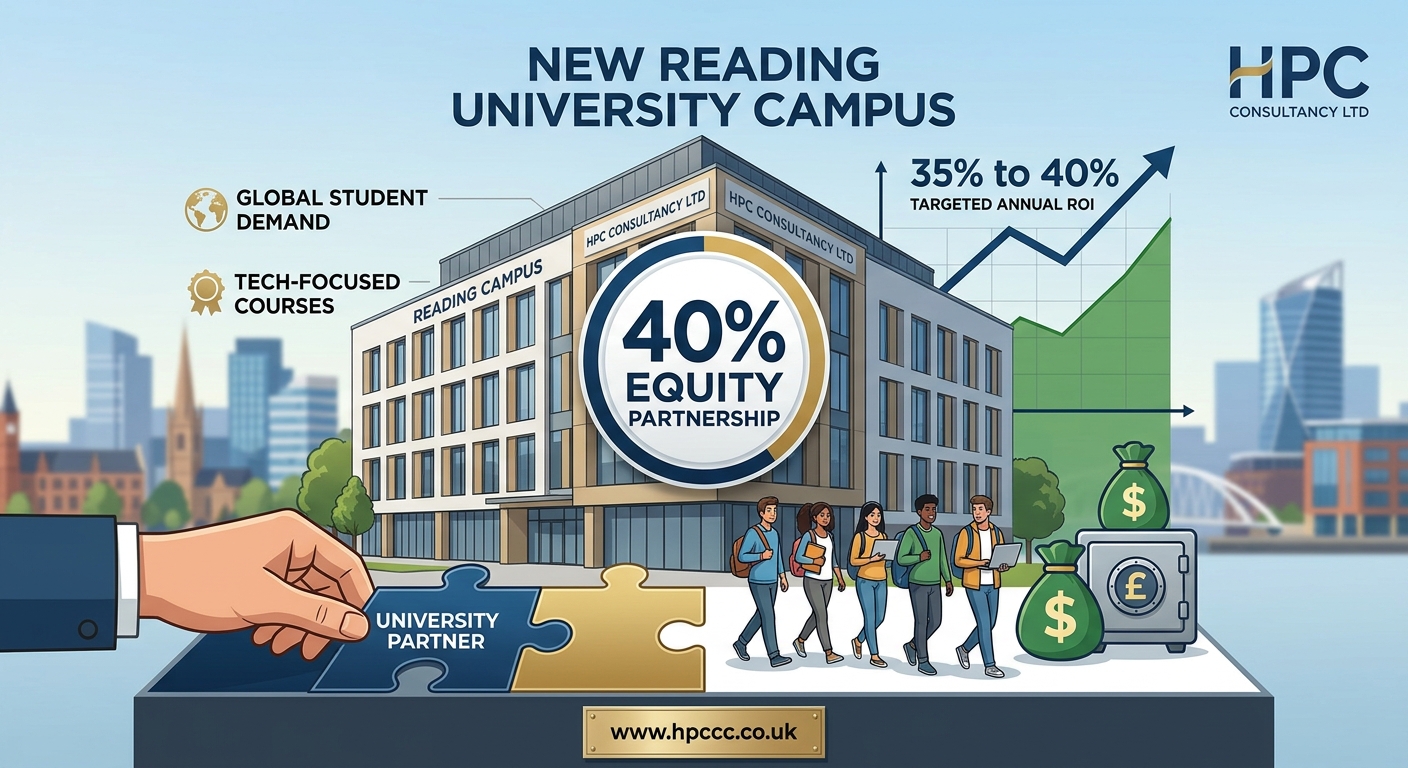 40% Equity Partnership in New Reading University Campus, seeking Mauritania Investor